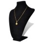 vidaXL Schmuckbüste Flanell Schwarz 23x11,5x30 cm 2 Stk. vidaXL Schmuckbüste Flanell Schwarz 23x11,5x30 cm 2 Stk.