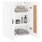 vidaXL Wandschrank Weiß 69,5x34x90 cm Holzwerkstoff vidaXL Wandschrank Weiß 69,5x34x90 cm Holzwerkstoff