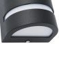 vidaXL Außenwandleuchten 2 Stk. 35 W Schwarz Halbrund vidaXL Außenwandleuchten 2 Stk. 35 W Schwarz Halbrund