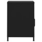 vidaXL Nachttisch Schwarz 35x35x51 cm Stahl vidaXL Nachttisch Schwarz 35x35x51 cm Stahl
