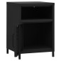 vidaXL Nachttisch Schwarz 35x35x51 cm Stahl vidaXL Nachttisch Schwarz 35x35x51 cm Stahl