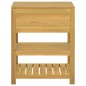 vidaXL Badschrank 60x45x75 cm Massivholz Teak vidaXL Badschrank 60x45x75 cm Massivholz Teak