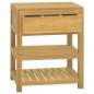 vidaXL Badschrank 60x45x75 cm Massivholz Teak vidaXL Badschrank 60x45x75 cm Massivholz Teak