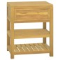 vidaXL Badschrank 60x45x75 cm Massivholz Teak vidaXL Badschrank 60x45x75 cm Massivholz Teak