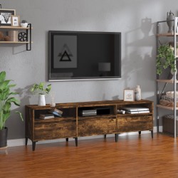 vidaXL TV-Schrank Räuchereiche 150x30x44,5 cm Holzwerkstoff