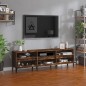 vidaXL TV-Schrank Räuchereiche 150x30x44,5 cm Holzwerkstoff vidaXL TV-Schrank Räuchereiche 150x30x44,5 cm Holzwerkstoff