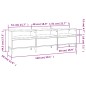 vidaXL TV-Schrank Räuchereiche 150x30x44,5 cm Holzwerkstoff vidaXL TV-Schrank Räuchereiche 150x30x44,5 cm Holzwerkstoff