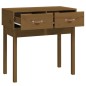 vidaXL Konsolentisch Honigbraun 76,5x40x75 cm Massivholz Kiefer vidaXL Konsolentisch Honigbraun 76,5x40x75 cm Massivholz Kiefer