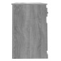 vidaXL Schreibtisch mit Schublade Grau Sonoma 115x50x75cm vidaXL Schreibtisch mit Schublade Grau Sonoma 115x50x75cm