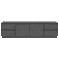 vidaXL TV-Schrank Grau 176x37x47,5 cm Massivholz Kiefer vidaXL TV-Schrank Grau 176x37x47,5 cm Massivholz Kiefer