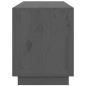 vidaXL TV-Schrank Grau 176x37x47,5 cm Massivholz Kiefer vidaXL TV-Schrank Grau 176x37x47,5 cm Massivholz Kiefer