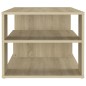 vidaXL Couchtisch Sonoma-Eiche 100x50x40 cm Holzwerkstoff vidaXL Couchtisch Sonoma-Eiche 100x50x40 cm Holzwerkstoff
