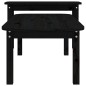 vidaXL 2-tlg. Couchtisch-Set Schwarz Massivholz Kiefer vidaXL 2-tlg. Couchtisch-Set Schwarz Massivholz Kiefer