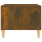 vidaXL Couchtisch Räuchereiche 60x50x40 cm Holzwerkstoff vidaXL Couchtisch Räuchereiche 60x50x40 cm Holzwerkstoff