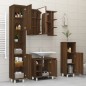 vidaXL Badschrank Braun Eichen-Optik 30x30x95 cm Holzwerkstoff vidaXL Badschrank Braun Eichen-Optik 30x30x95 cm Holzwerkstoff