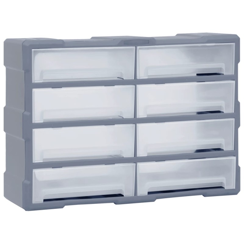 vidaXL Multi-Schubladen-Organizer 8 große Schubladen 52x16x37 cm vidaXL Multi-Schubladen-Organizer 8 große Schubladen 52x16x37 cm