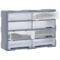 vidaXL Multi-Schubladen-Organizer 8 große Schubladen 52x16x37 cm vidaXL Multi-Schubladen-Organizer 8 große Schubladen 52x16x37 cm