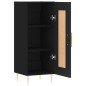 vidaXL Sideboard Schwarz 34,5x34x90 cm Holzwerkstoff vidaXL Sideboard Schwarz 34,5x34x90 cm Holzwerkstoff