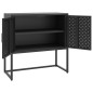 vidaXL Sideboard Schwarz 75x35x75 cm Stahl vidaXL Sideboard Schwarz 75x35x75 cm Stahl