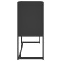 vidaXL Sideboard Schwarz 75x35x75 cm Stahl vidaXL Sideboard Schwarz 75x35x75 cm Stahl