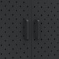 vidaXL Sideboard Schwarz 75x35x75 cm Stahl vidaXL Sideboard Schwarz 75x35x75 cm Stahl
