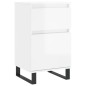vidaXL Sideboards 2 Stk. Hochglanz-Weiß 40x35x70 cm Holzwerkstoff vidaXL Sideboards 2 Stk. Hochglanz-Weiß 40x35x70 cm Holzwerkstoff