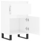 vidaXL Sideboards 2 Stk. Hochglanz-Weiß 40x35x70 cm Holzwerkstoff vidaXL Sideboards 2 Stk. Hochglanz-Weiß 40x35x70 cm Holzwerkstoff
