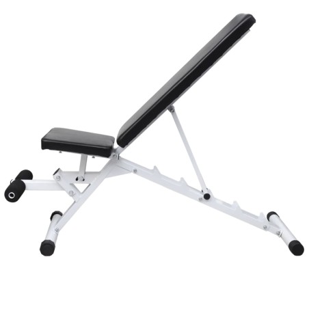 vidaXL Hantelbank mit Langhantel und Kurzhantel Set 30,5 kg