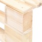 vidaXL Outdoor-Ottomane Paletten Holz vidaXL Outdoor-Ottomane Paletten Holz