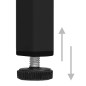 vidaXL Schließfachschrank Schwarz 35x46x180 cm Stahl vidaXL Schließfachschrank Schwarz 35x46x180 cm Stahl