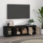 vidaXL TV-Schrank Schwarz 156x37x45 cm Massivholz Kiefer vidaXL TV-Schrank Schwarz 156x37x45 cm Massivholz Kiefer