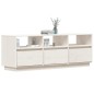vidaXL TV-Schrank Weiß 140x37x50 cm Massivholz Kiefer vidaXL TV-Schrank Weiß 140x37x50 cm Massivholz Kiefer