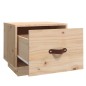 vidaXL Nachttische 2 Stk. 40x34x35 cm Massivholz Kiefer vidaXL Nachttische 2 Stk. 40x34x35 cm Massivholz Kiefer