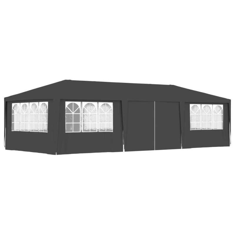 vidaXL Profi-Partyzelt mit Seitenwänden 4×9 m Anthrazit 90 g/m² vidaXL Profi-Partyzelt mit Seitenwänden 4×9 m Anthrazit 90 g/m²