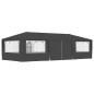 vidaXL Profi-Partyzelt mit Seitenwänden 4×9 m Anthrazit 90 g/m² vidaXL Profi-Partyzelt mit Seitenwänden 4×9 m Anthrazit 90 g/m²