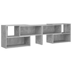 vidaXL TV-Schrank Betongrau 149x30x52 cm Holzwerkstoff