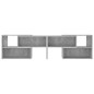 vidaXL TV-Schrank Betongrau 149x30x52 cm Holzwerkstoff vidaXL TV-Schrank Betongrau 149x30x52 cm Holzwerkstoff