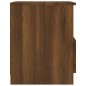 vidaXL Nachttische 2 Stk. Braun Eichen-Optik 40x40x50 cm Holzwerkstoff vidaXL Nachttische 2 Stk. Braun Eichen-Optik 40x40x50 cm Holzwerkstoff