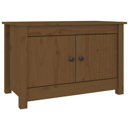 vidaXL Schuhschrank Honigbraun 70x38x45,5 cm Massivholz Kiefer