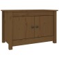 vidaXL Schuhschrank Honigbraun 70x38x45,5 cm Massivholz Kiefer vidaXL Schuhschrank Honigbraun 70x38x45,5 cm Massivholz Kiefer