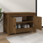 vidaXL Schuhschrank Honigbraun 70x38x45,5 cm Massivholz Kiefer vidaXL Schuhschrank Honigbraun 70x38x45,5 cm Massivholz Kiefer