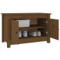 vidaXL Schuhschrank Honigbraun 70x38x45,5 cm Massivholz Kiefer vidaXL Schuhschrank Honigbraun 70x38x45,5 cm Massivholz Kiefer