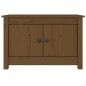 vidaXL Schuhschrank Honigbraun 70x38x45,5 cm Massivholz Kiefer vidaXL Schuhschrank Honigbraun 70x38x45,5 cm Massivholz Kiefer
