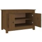 vidaXL Schuhschrank Honigbraun 70x38x45,5 cm Massivholz Kiefer vidaXL Schuhschrank Honigbraun 70x38x45,5 cm Massivholz Kiefer