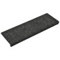 vidaXL Treppenmatten 10 Stk. Grau 65x21x4 cm Nadelvlies vidaXL Treppenmatten 10 Stk. Grau 65x21x4 cm Nadelvlies