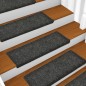 vidaXL Treppenmatten 10 Stk. Grau 65x21x4 cm Nadelvlies vidaXL Treppenmatten 10 Stk. Grau 65x21x4 cm Nadelvlies