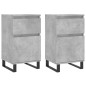 vidaXL Sideboards 2 Stk. Betongrau 40x35x70 cm Holzwerkstoff vidaXL Sideboards 2 Stk. Betongrau 40x35x70 cm Holzwerkstoff