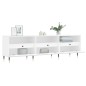 vidaXL TV-Schrank Weiß 150x30x44,5 cm Holzwerkstoff vidaXL TV-Schrank Weiß 150x30x44,5 cm Holzwerkstoff