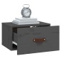 vidaXL Wand-Nachttisch Grau 40x29,5x22 cm vidaXL Wand-Nachttisch Grau 40x29,5x22 cm
