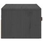 vidaXL Wand-Nachttisch Grau 40x29,5x22 cm vidaXL Wand-Nachttisch Grau 40x29,5x22 cm